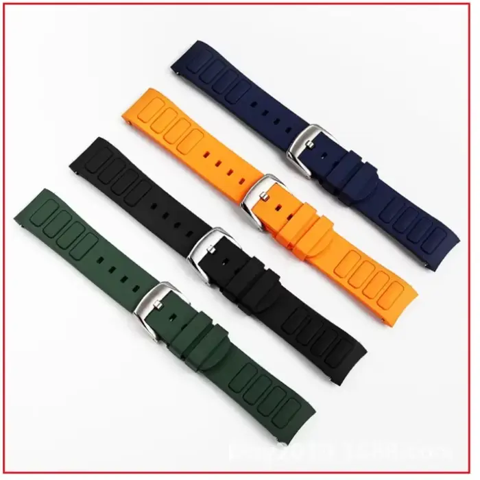 Bracelet de montre en caoutchouc pour Mido M049 Multifort TV