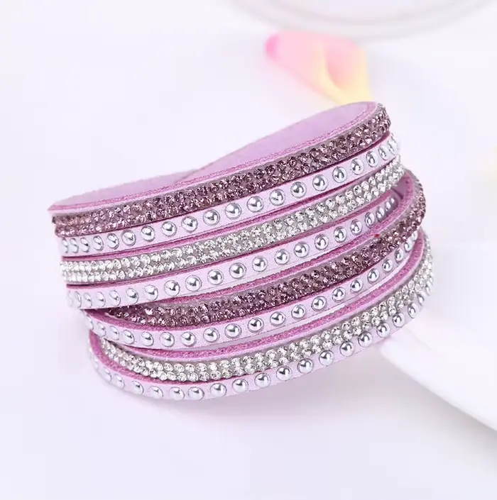 Bracelet en cuir Punk nouvelle mode