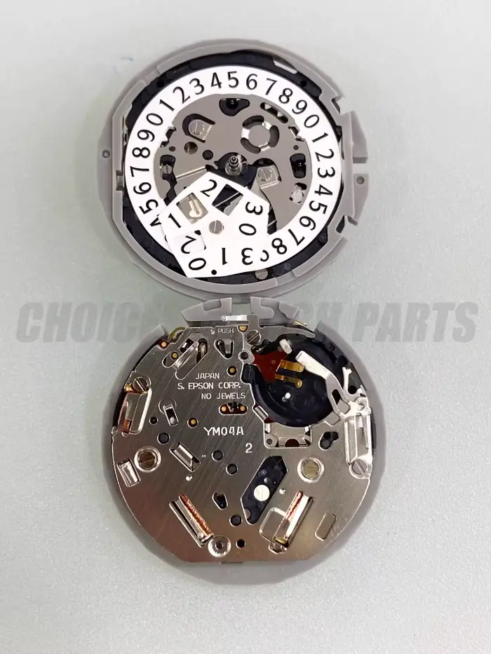 Nouveaux accessoires de montre à mouvement YM04A, mouvement à quartz YM04 d'origine japonaise