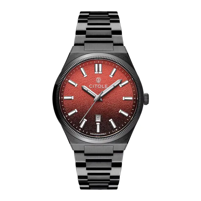 Montre de sport de luxe pour homme, étanche, en acier inoxydable, mouvement à quartz MIYOTA 2115 CT7