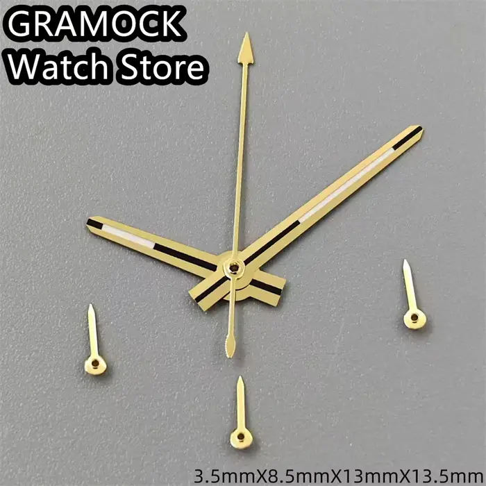 GRAMOCK – aiguilles de montre en argent