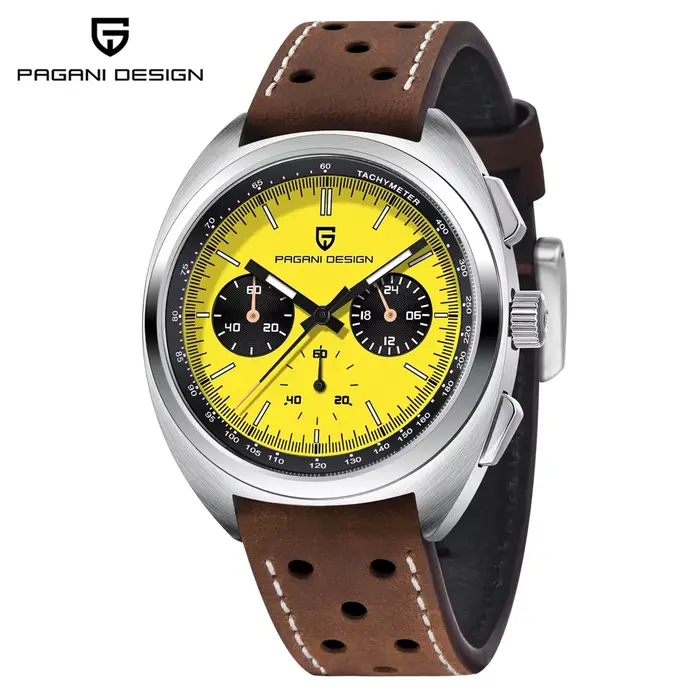 Nouvelle Montre Homme PAGANI DESIGN Panda 2026 – Montre de Luxe à Quartz pour Hommes, Chronographe, 