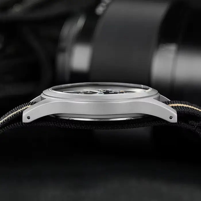 Militado ML05 38mm montre à Quartz mis5 2035/Ronda 515 mouvement montres bombé saphir cristal lumine