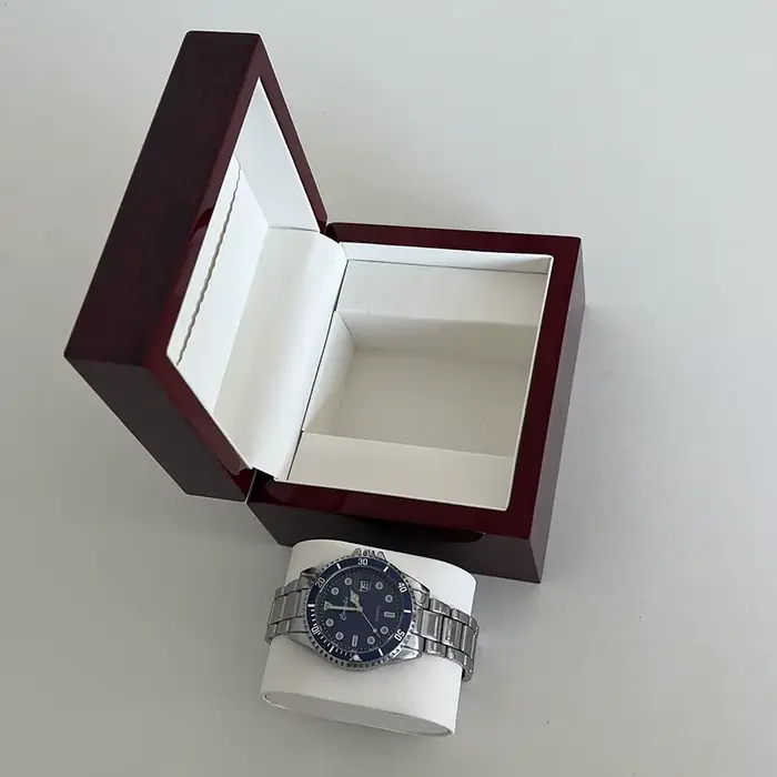 Boîte de rangement pour montres haut de gamme à 1 compartiment