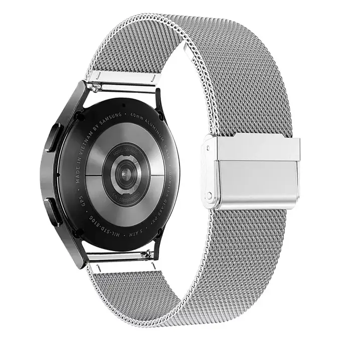Bracelet en boucle milanaise pour Garmin Forerunner 70 170/Venu 2 3 4 Sq 20mm 22mm, bracelet en méta