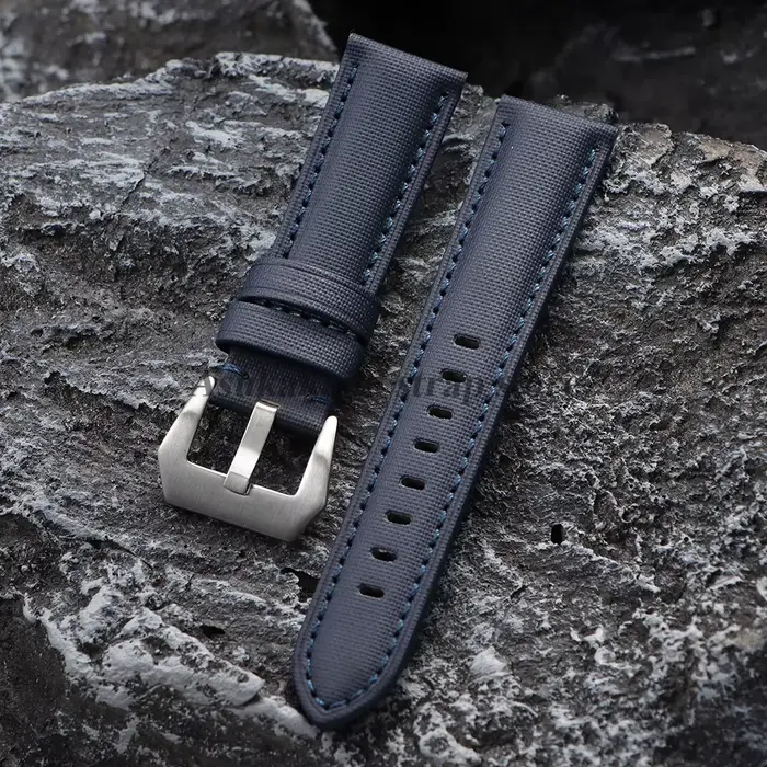 Bracelet de montre en toile de voile de qualité supérieure pour Seiko pour Panerai pour Blancpain 20