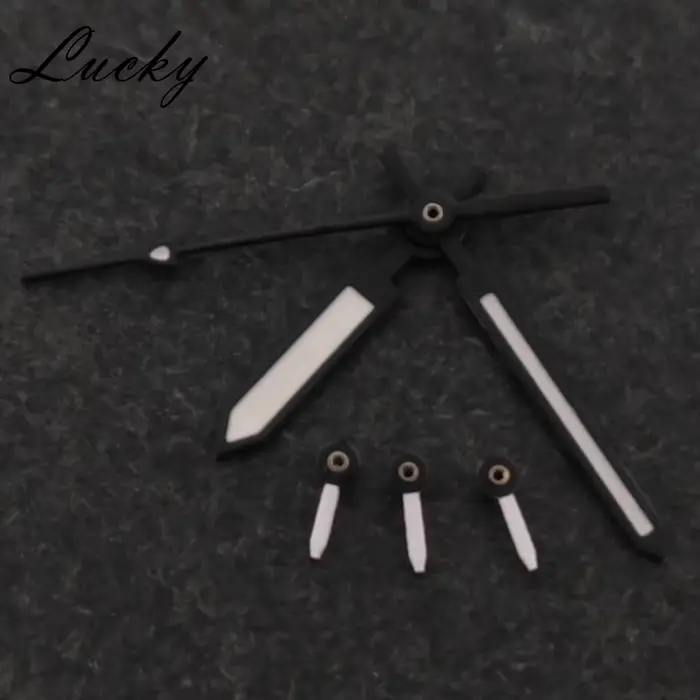Aiguilles multifonctionnelles en acier inoxydable luminescentes vertes pour mouvements à quartz VK63 VK64 pour femmes et hommes pour diverses occasions