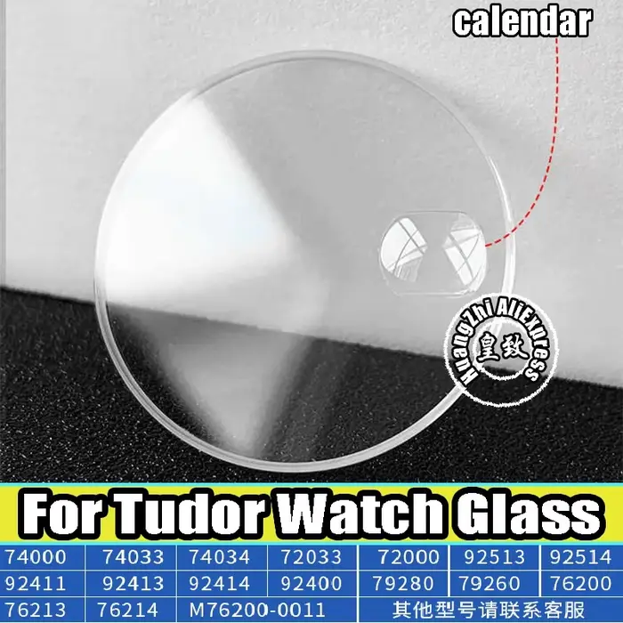 Montre saphir cristal verre pour Tudor Prince princesse 76213 74000 72000 74033 79280 92400 92413 92