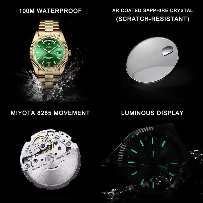 CADISEN DD40 hommes montres de luxe montre automatique