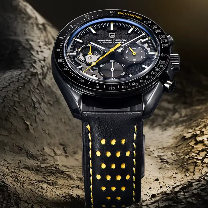 Nouvelle montre PAGANI DESIGN quartz élégante résistante à l'eau pour homme occasions diverses