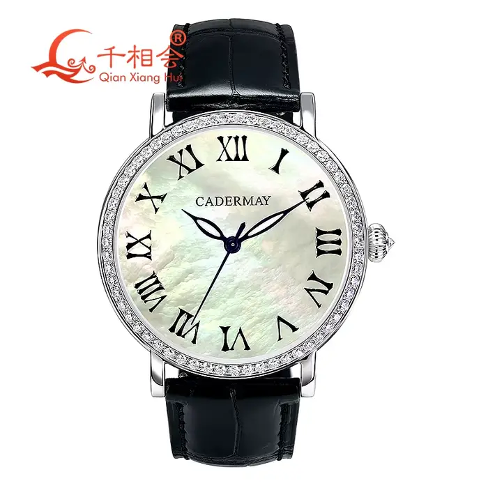 Montre-bracelet mécanique de luxe pour hommes