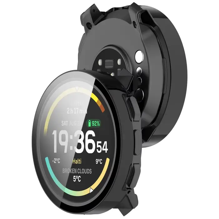 Étui pour montre de sport Suunto Vertical 2 avec protecteur d'écran en verre trempé pour homme et femme couleurs variées 18mm 25mm occasions spéciales activité sportive élégance