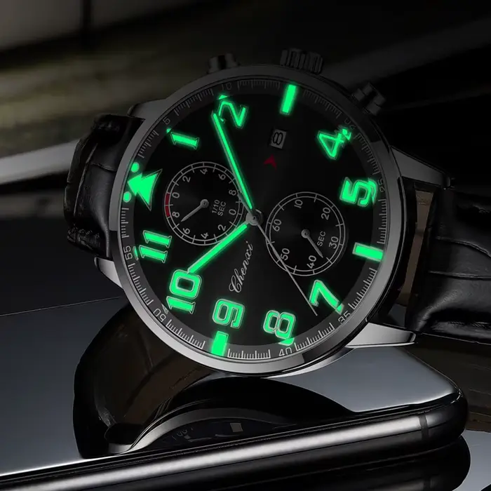 CHENXI montres pour hommes de haute qualité en cuir
