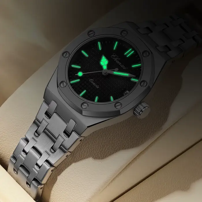 Montre en acier inoxydable pour femmes