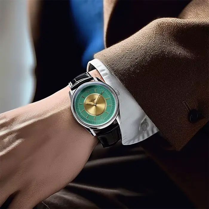 Montres pour hommes, montres à quartz tendance haut de gamme, style classique
