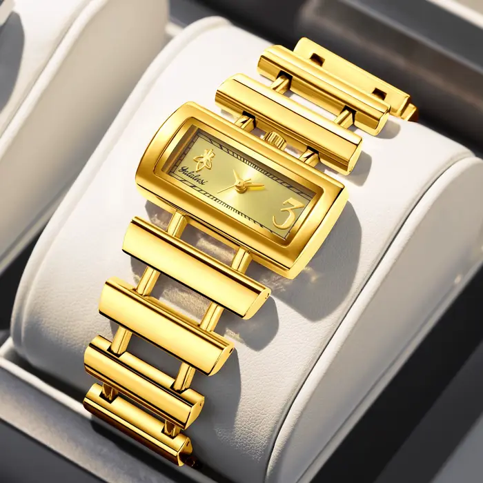 Montre pour femme de la marque YaLaLuSi : Cadran carré tendance