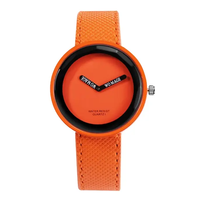 WoMaGe – montre-bracelet en cuir pour femmes