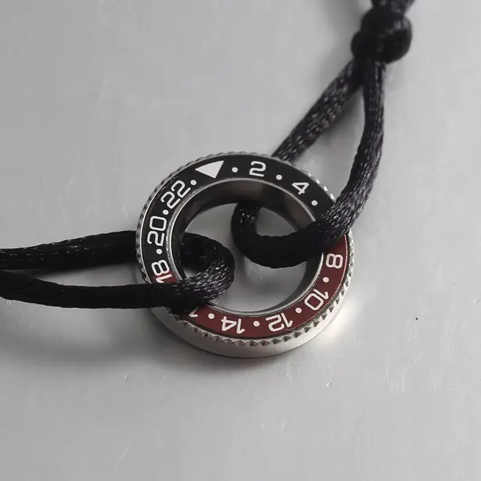 GMT montres compteur de vitesse lunette roue dentée corde Bracelet