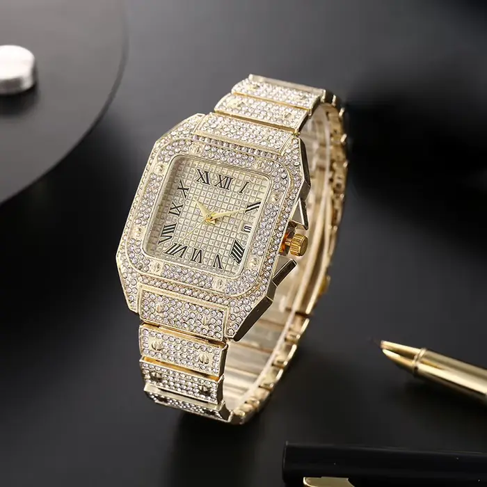 Montres de luxe carrées pour hommes