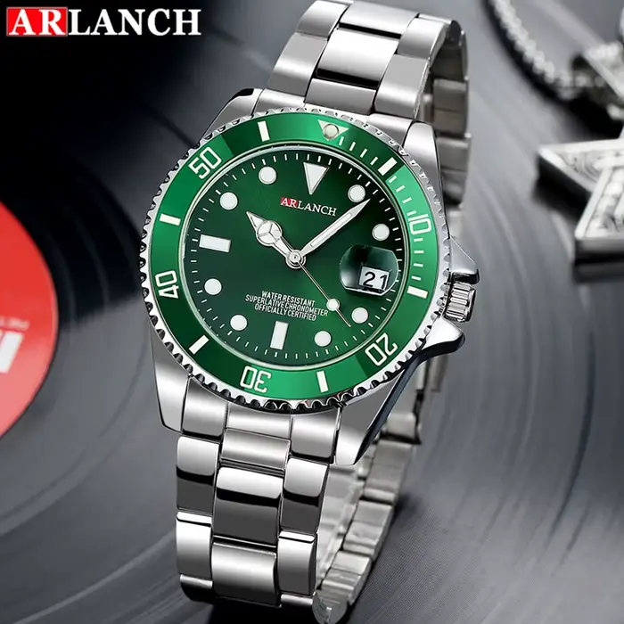 ARLANCH vente chaude hommes Quatrz montre Sport