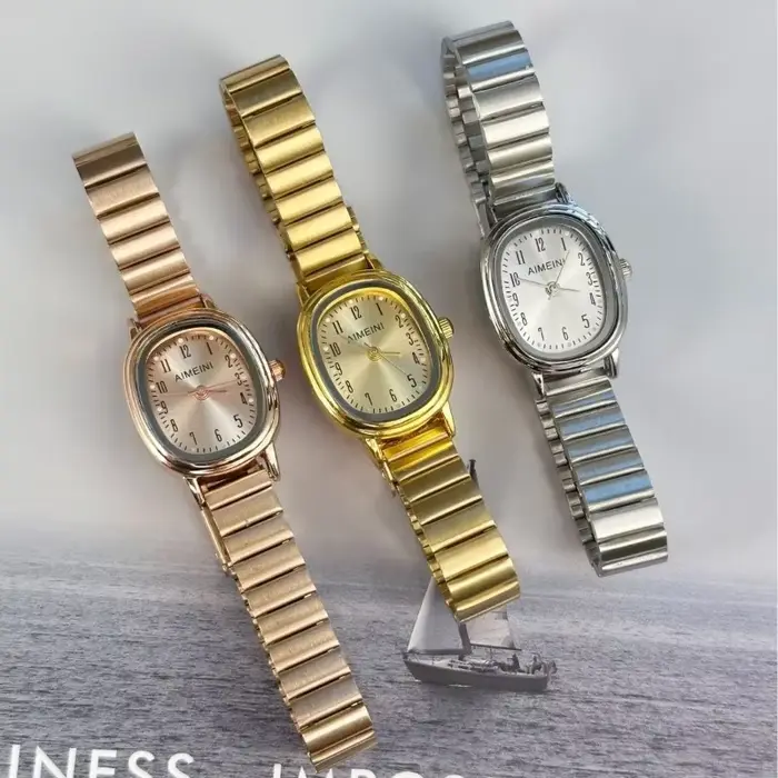 Offre spéciale montre à Quartz pour femmes mode cadran ovale