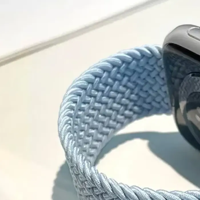 Boucle Solo tressée pour Bracelet de montre Apple 44mm 40mm 45mm 49mm 41mm 42mm 46mm
