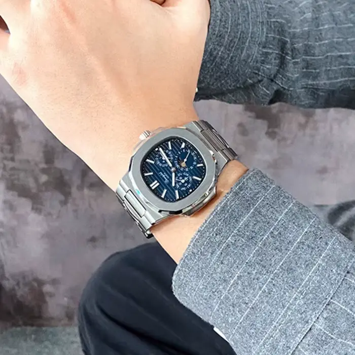 Montre automatique multifonctionnelle Rinifa pour hommes