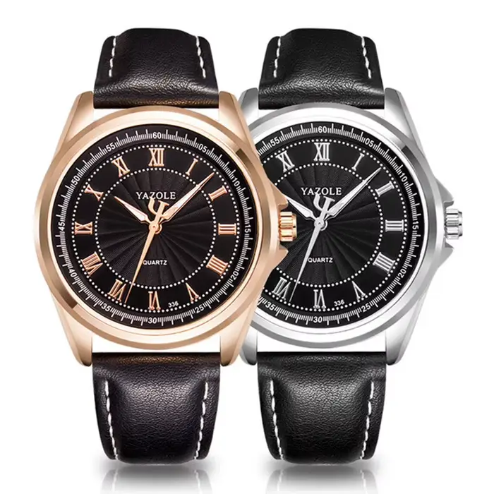 YAZOLE montre à Quartz hommes Top marque montres de luxe horloge montre-bracelet