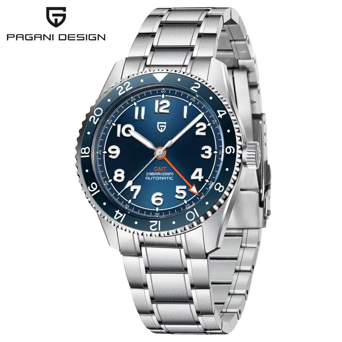 Montre Pagani Design Automatique 40mm Élégante et Résistante à l'Eau pour Hommes Occasions Spéciales