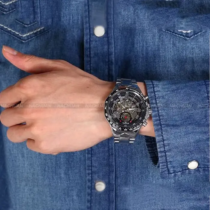 Winner-Montres mécaniques automatiques pour hommes