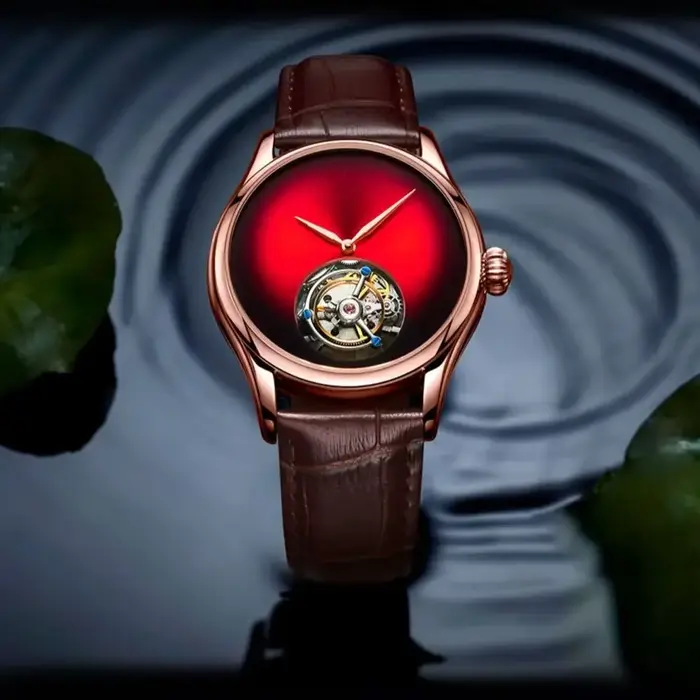 AESOP – montre squelette à Tourbillon volant pour hommes
