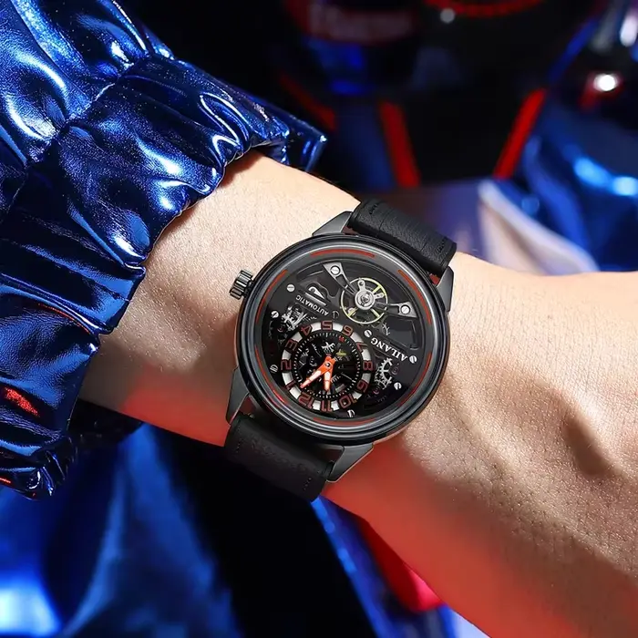 Nouvelle Montre Mécanique Automatique Sportive AILANG Tourbillon au Design Attrayant