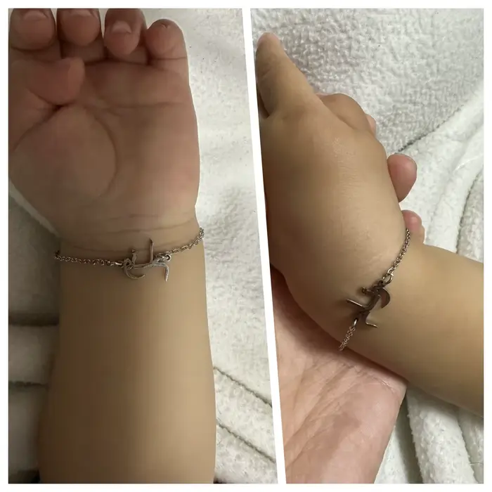 Bracelet personnalisé avec nom arabe pour femmes et hommes