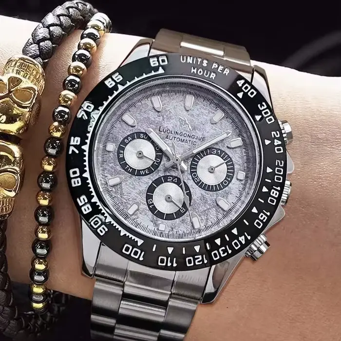 Montre mécanique de luxe haut de gamme pour hommes d'affaires