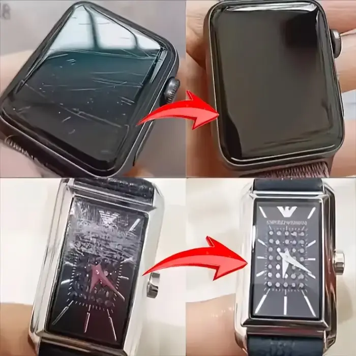 Pâte à polir pour montres – Instantané : restaurateur multi-surfaces pour montres/bijoux/cadres de téléphone