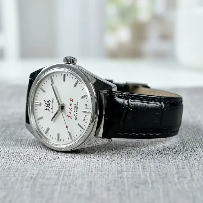 Montre mécanique manuelle vintage SHANGHAI pour homme