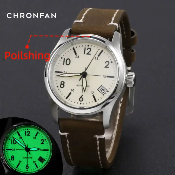 Nouvelle montre mécanique vintage pour homme Little Prince de 36 mm