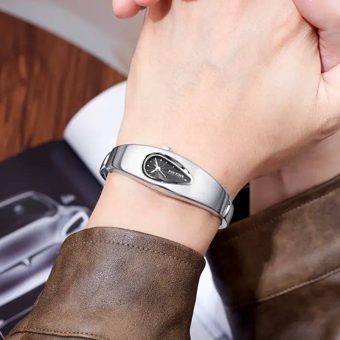 Nouvelle montre Y2K pour hommes et femmes cadran goutte d'eau irrégulière Vintage étanche montres à Quartz Relogio Masculino livraison directe