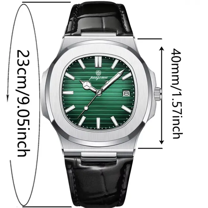 Montre carrée pour homme de la marque PAAZOMU