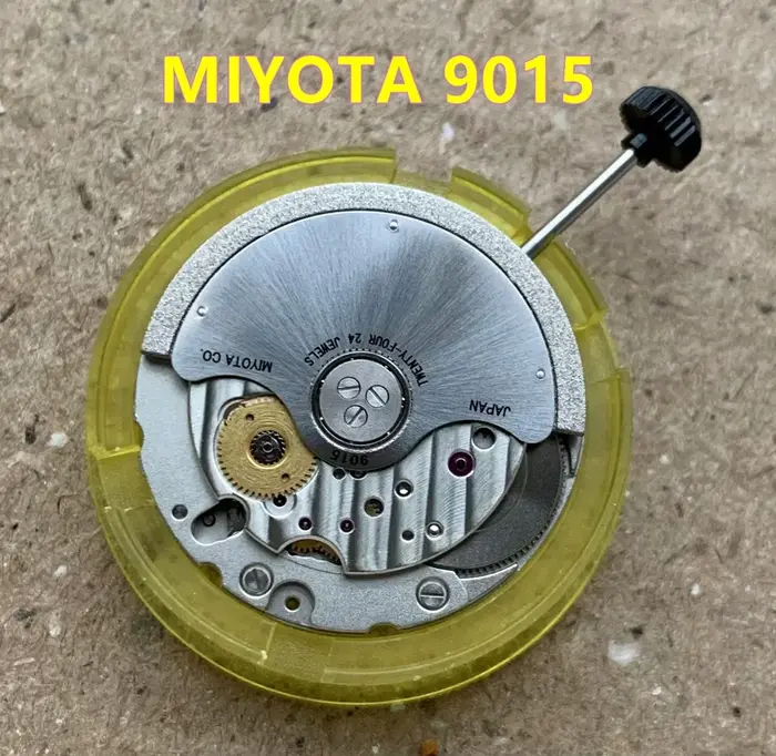 Mouvement mécanique Miyota 9015 Original du japon, Ultra fin, 24 bijoux, mécanisme de remplacement a