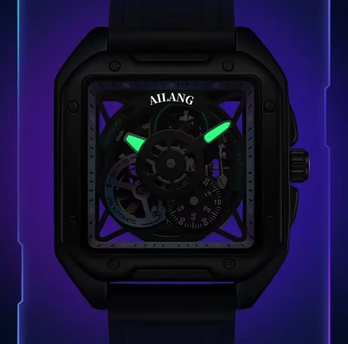 Montres mécaniques automatiques AILANG avec tourbillon