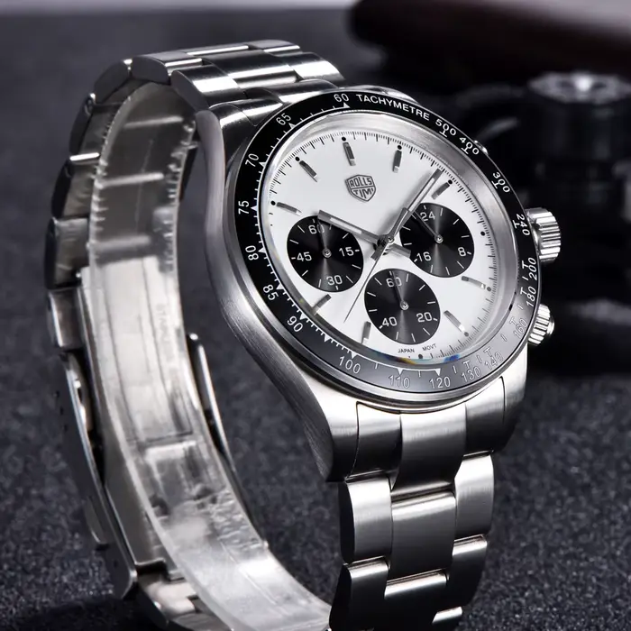 Nouvelles Montres Hommes RollsTimi 2026 – Montre-Bracelet de Luxe à Quartz Chronographe pour Homme