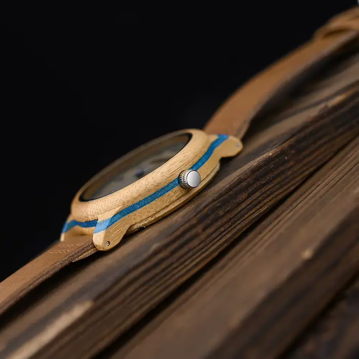 BOBO BIRD – montre-bracelet en bambou et bois pour hommes