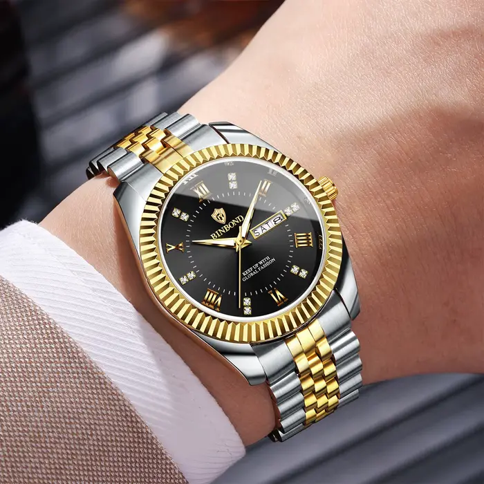Montre homme BINBOND Week Display