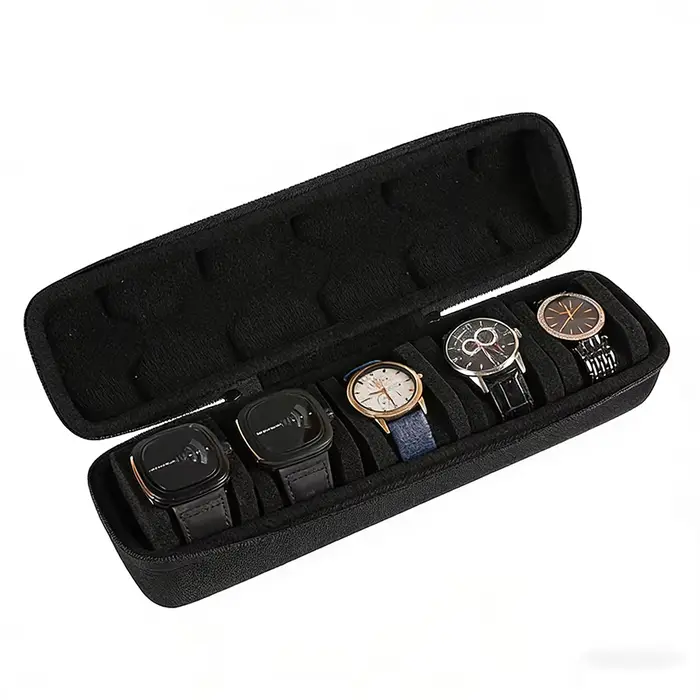 Boîte de rangement pour montres pour hommes