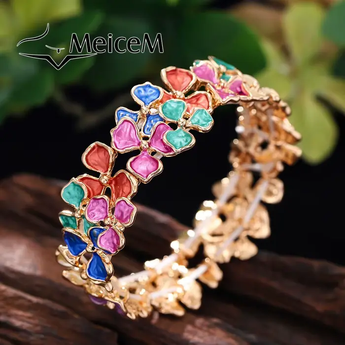 Bracelet en émail bohème pour femme