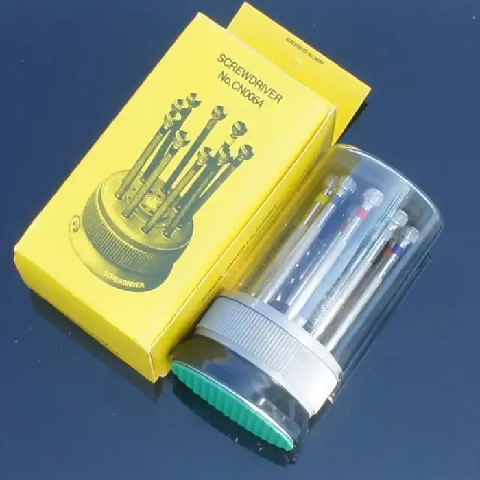 Jeu de tournevis de précision en acier inoxydable