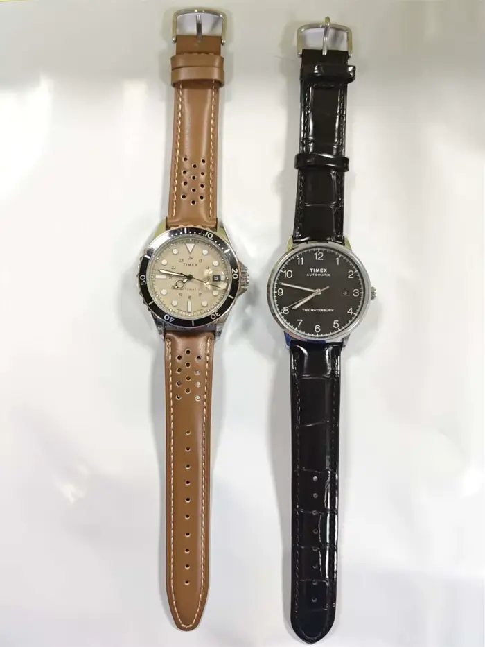 Montre mécanique de luxe Timex élégante résistante aux chocs et à l'eau pour homme occasions spéciales sportives et formelles