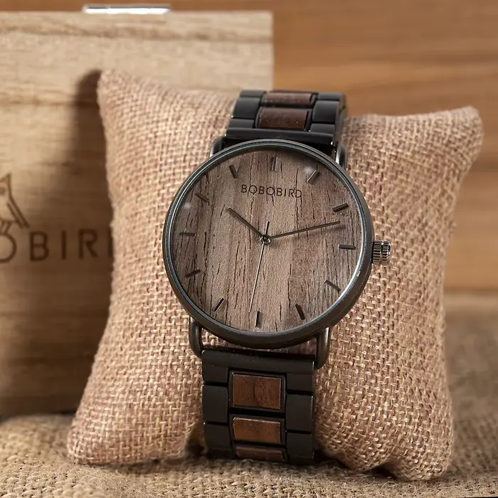BOBO BIRD montres pour hommes marques de luxe de haute qualité mouvement à Quartz montre-bracelet pour homme bracelet en bois Relogio Masculino