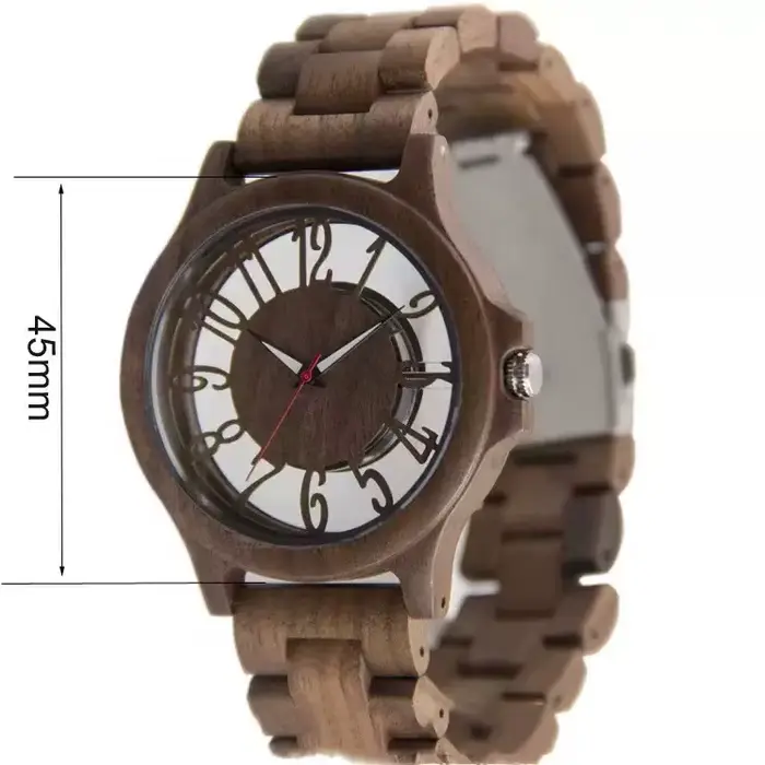 Montres en bois pour hommes montre